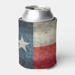 Porta-lata O estilo retro do vintage da bandeira do estado de