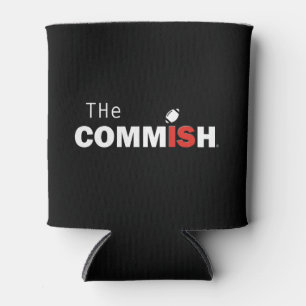 Porta-lata O futebol de fantasia personalizado da Commish