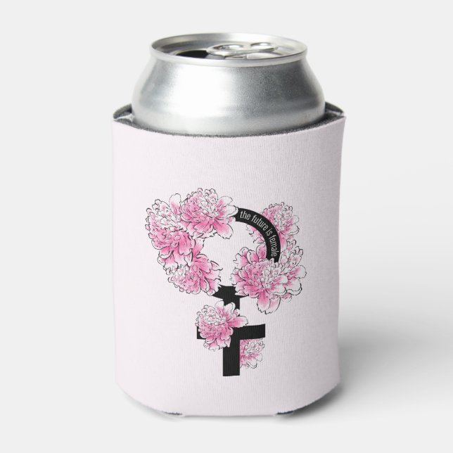 Porta-lata O futuro é feminino (Can Front)