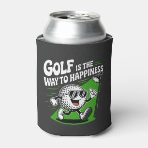 Porta-lata O golfe é o caminho para a felicidade