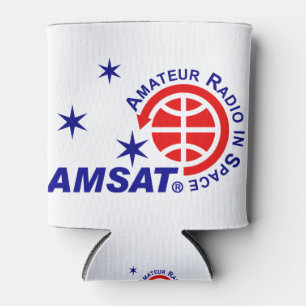 Porta-lata O logotipo de AMSAT pode refrigerador