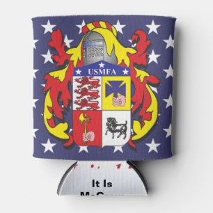 Porta-lata O logotipo USMFA pode resfriar