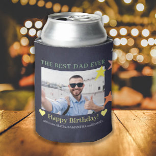 Porta-lata O melhor pai de todos os dias personalizado