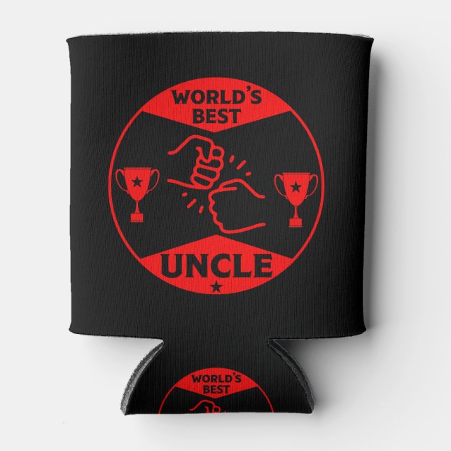 Porta-lata O melhor tio do mundo (Frente)