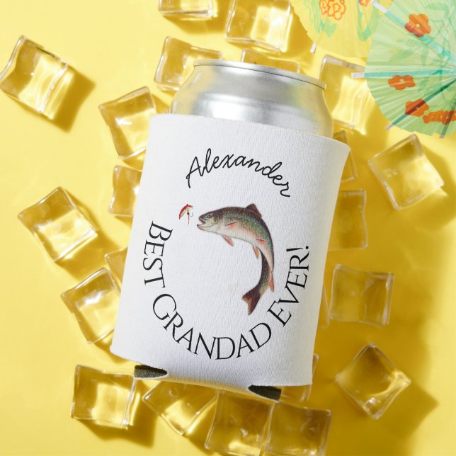 Porta-lata O melhor vovô de sempre! Pescadores de peixes (Verão in situ)