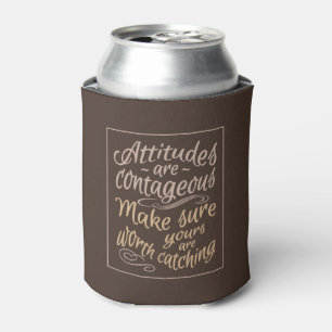 Porta-lata O monograma personalizado ATTITUDES pode resfriar