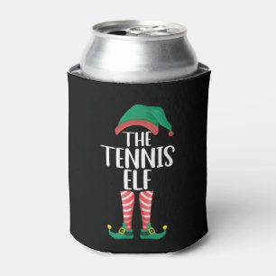 Porta-lata O Natal da Família do Elfo do Tênis Correspondente