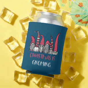 Porta-lata O Natal está a dar a Deus Jul Gnomo Tomte Xmas San
