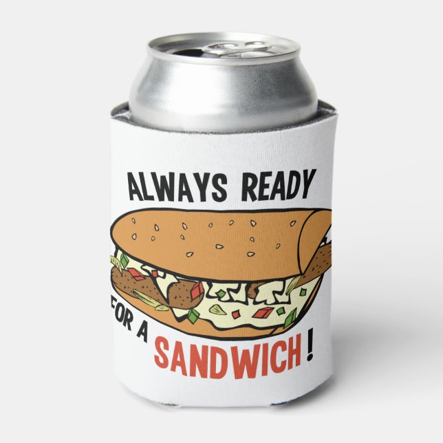 Porta-lata O nome personalizado do Sandwich pode ser mais fix (Can Front)