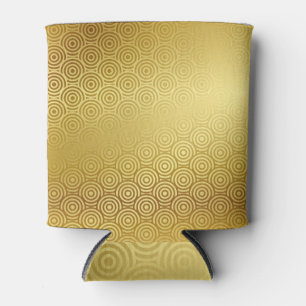 Porta-lata O ouro da Vintage moldou um fundo elegante.