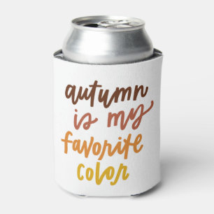 Porta-lata "O Outono É Minha Cor Favorita"