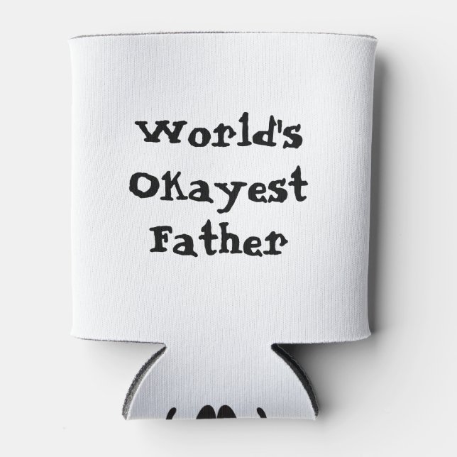 Porta-lata O Pai mais ocayest do mundo (Frente)