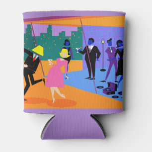 Porta-lata O partido urbano retro do telhado pode