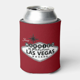 Porta-lata O Personalizado Do Favor De Casamento De Las Vegas
