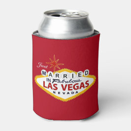 Porta-lata O Personalizado Do Favor De Casamento De Las Vegas