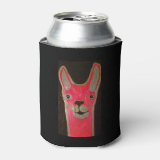 Porta-lata O personalizado pode resfriar com o feliz Llama