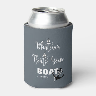 Porta-lata O Que Enche O Seu Barco Slogan De Texto Engraçado