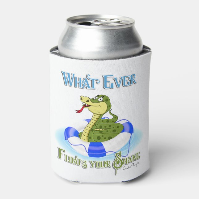 Porta-lata O que flutuar seu Cobra (Can Front)