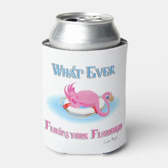 Porta-lata O que flutuar seu Flamingo 3 (Can Front)