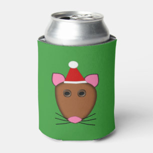 Porta-lata O rato do Feliz Natal pode refrigerador