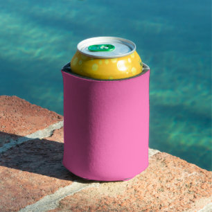 Porta-lata O rosa quente pode refrigerador
