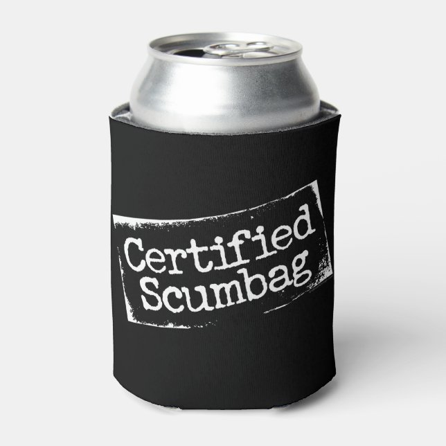 Porta-lata O Scumbag Certificado Pode Resfriar (Can Front)