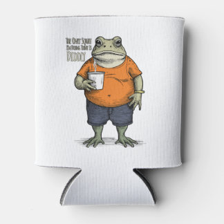 Porta-lata O único agachamento que vou fazer hoje é o engraça