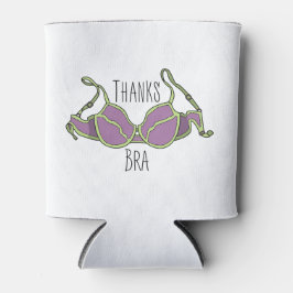 Porta-lata Obrigada Sutiã