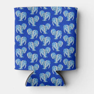 Porta-lata Oceano Azul Tribal Tatuagem Manatates