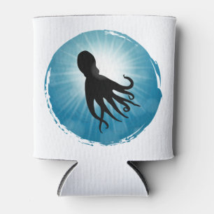 Porta-lata Octopus Vida Aquática Submarina