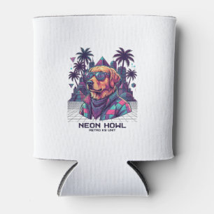 Porta-lata Óculos de Sol de Cachorro da Unidade Retro K9 Neon
