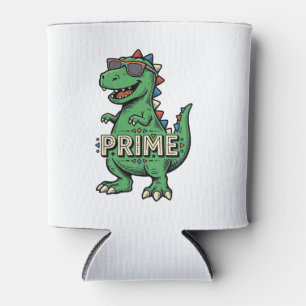 Porta-lata Óculos de sol de dinossauro vintage camisa de dese