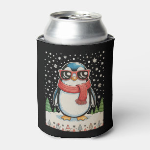 Porta-lata Óculos de Sol de Pinguim do Natal Roupas Feias de 
