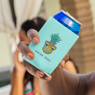 Porta-lata Óculos de sol do abacaxi