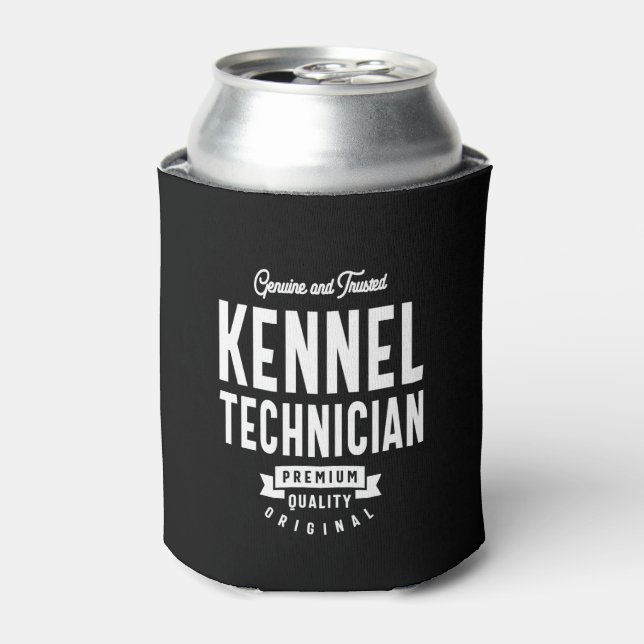 Porta-lata Oferta de Título de Trabalho Técnico do Kennel (Can Front)