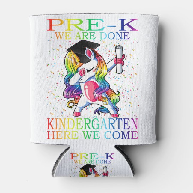 Porta-lata Oferta de Unicórnio Mágico para Formatação Pré-K d (Frente)