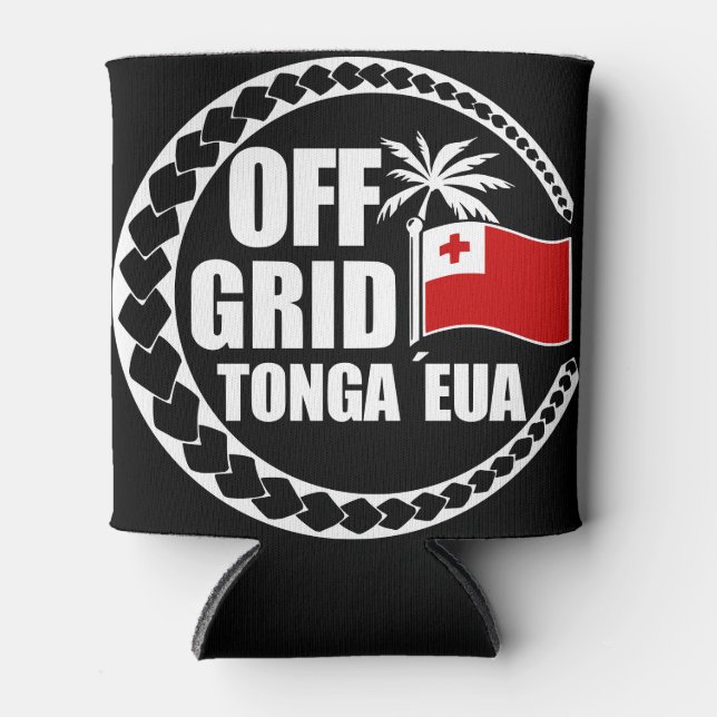 Porta-lata Off Grid Tonga Eua Lifestyle (Frente)