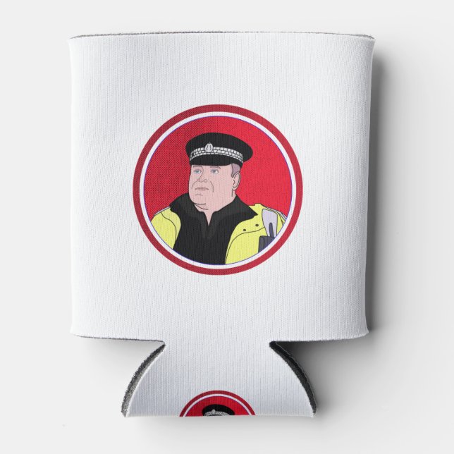 Porta-lata Oficial de Polícia (Frente)