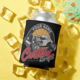 Porta-lata Oficina Personalizada de Hot Rod Retro Custom Road