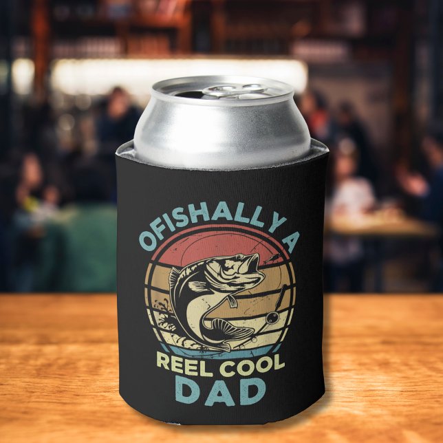 Porta-lata Ofishally Funny fishing lover (Criador carregado)