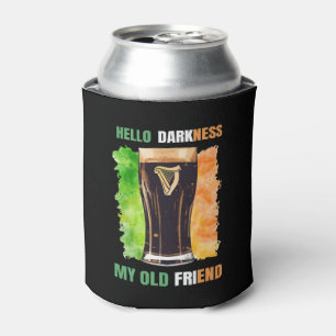 Porta-lata Olá Escuridão Meu Velho Amigo, Irlandês Stout