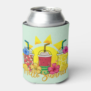 Porta-lata Olá Summer Refrescando Fruta tropical Smoothy