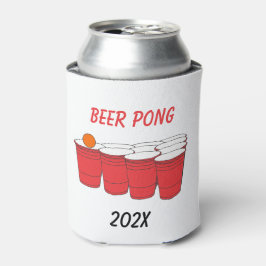 Porta-lata Olimpiadas Red Solo Cup Beer Pong Podem Resfriar