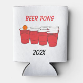 Porta-lata Olimpiadas Red Solo Cup Beer Pong Podem Resfriar