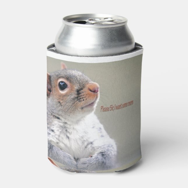 Porta-lata Oliver Twist Squirrel (Can Front)