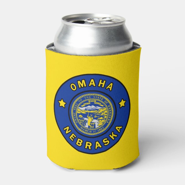 Porta-lata Omaha Nebraska (Can Front)