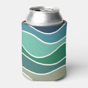 Porta-lata Ondas oceânicas coloridas