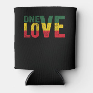 Porta-lata One Love Jamaican Rasta Reggae