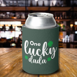 Porta-lata One Lucky Dada Funny St Patrick Day