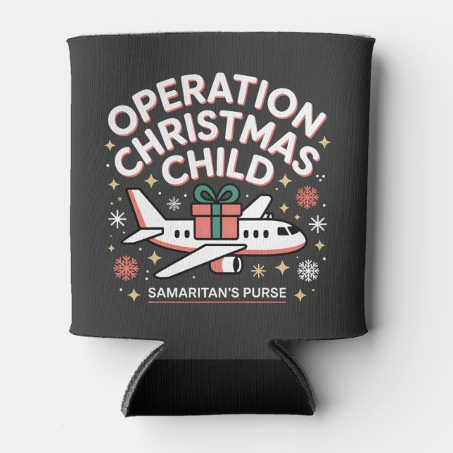Porta-lata Operação Criança de Natal Bolsa do Samaritano  (Frente)